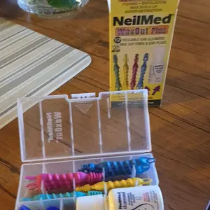NeilMed WaxOut Plus Ear Cleaning Tools with NeilMed Clearcanal Ear Drops