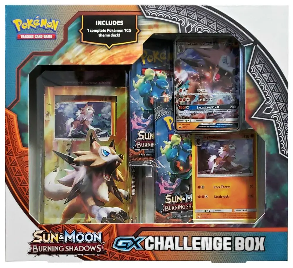 Pokémon: Sun & Moon - Burning Shadows - GX Challenge Box
