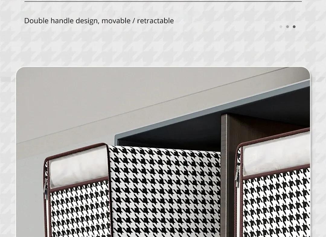 Thickened Non-woven Quilt Storage Bag For Household High-capacity Clothing Clothes Packaging Bag Organizing Luggage Bag