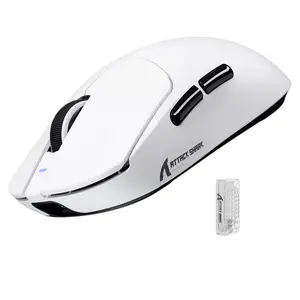ATTACK SHARK X8 Ultra Wireless Gaming Mouse,55g Ultra-Lightweight Wireless/2.4GHz Wirelss/Wired Mouse,8K Polling Rate,PixArt PAW3950MAX Sensor,42000 DPI,Gamer Mice for PC/Win/Mac/Big Hand