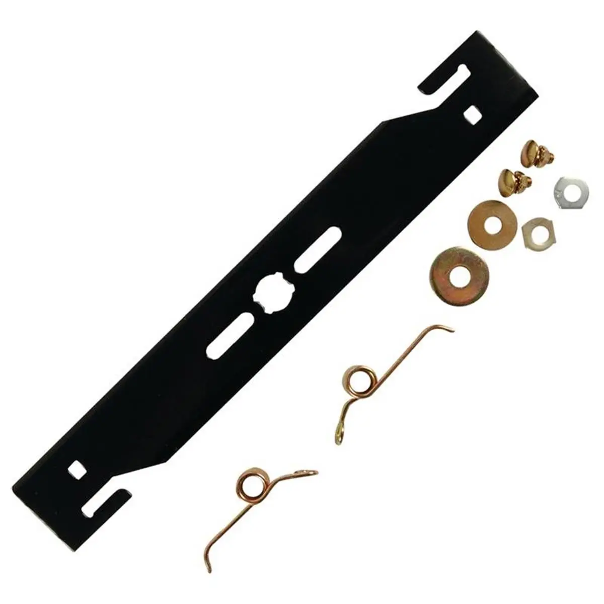 Arnold 16-in Blade Dethatching Tool - 2 lbs Weight, Universal Fit, Metal Bracket, Complete with Mounting Components & All Necessary Hardware for Outdoor Lawn Maintenance
