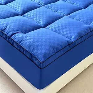 Mattress Topper, Extra Thick Pillow Top Quilted Fitted Mattress Protector Cover, Cooling Stretches Up 8-21" Deep Pocket