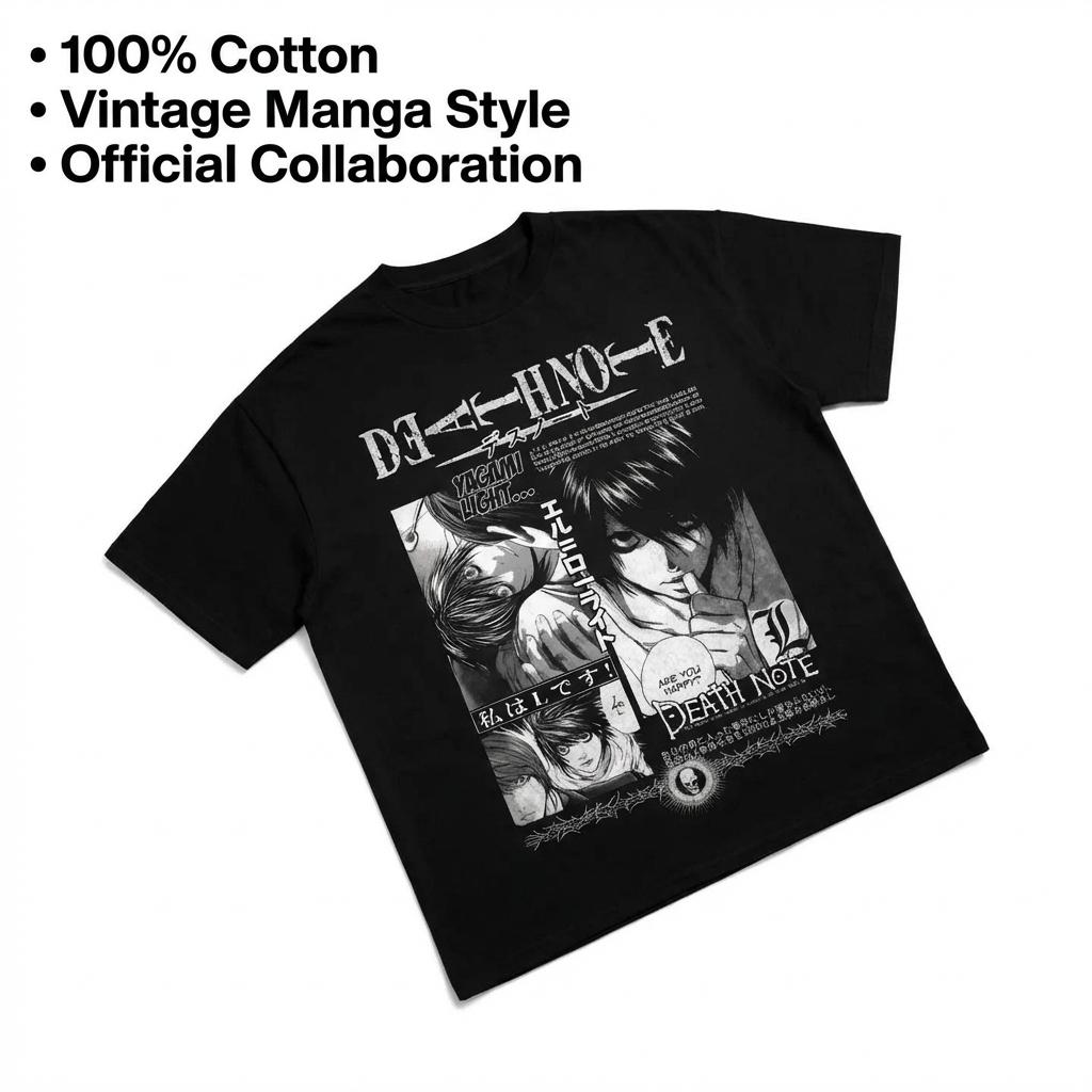 Death Note 5 Unisex, Trending Shirt, Graphic Tee Sports T-shirt, regular fit, casual and stylish T-shirt, Suitable for all seasons - classic styles, fun graphic tee shirts, base layers, casual streetwear, suitable for both men and women.