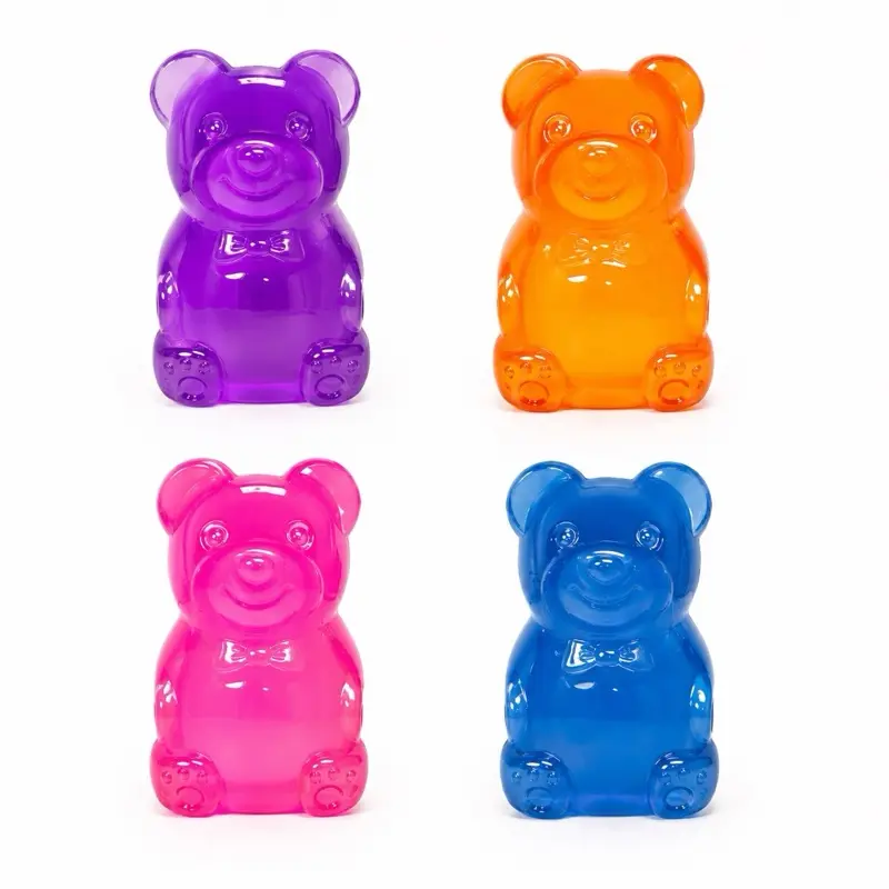 Squishy Gummy Bear Stress Relief Item, Sensory Stuff Fidgets Squishies, Easter Gifts for Kids, Kids Stuff (Toys & Hobbies Classic & Novelty Slime & Squishy Toys)