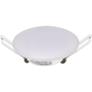 12  RV LED Recessed Ceiling Light, 3-Inch RV Puck Light, Dimmable 4W 4000K Cool White, RV Flush Mount Interior Light for RV Boat Trailer Camper Motorhome  Yacht Van,1Pack