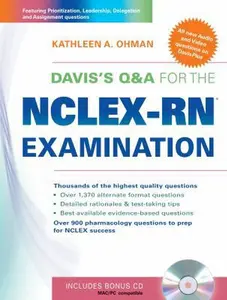 USED-Davis's Q&A for the NCLEX-RN® Examination by Kathleen A. Ohman EdD  MS  RN (Paperback)