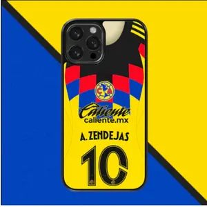 (iPhone 16 Promax) 2025 -26 Club America A. Zendejas #10 Phone Case for IPhone 16 Promax , 15, 14, 13, 12, 11, XS Max Series, Football Lovers Phone case, Gift For Football Fans, Gift for him for her