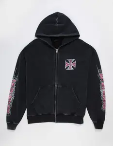 WEST COAST CHOPPERS Crawler Mens Zip-Up Hoodie