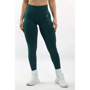 Forest Green Shaping Scrunch Butt Leggings
