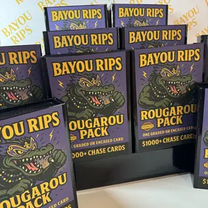 Fill NFC/AFCx8 Directional 1 Box Rougarou Pack - $200-$1000+ Case Hits Only ( KABOOM ,Downtowns, Color Blast )