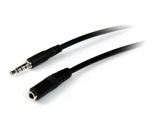 StarTech 2m 3.5mm 4 Position TRRS Headset Extension Cable - M-F