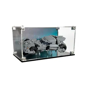 Acrylic Display Case UV Print Compatible with LEGO® 76331 Batman v Superman Batmobile - Set Not Included