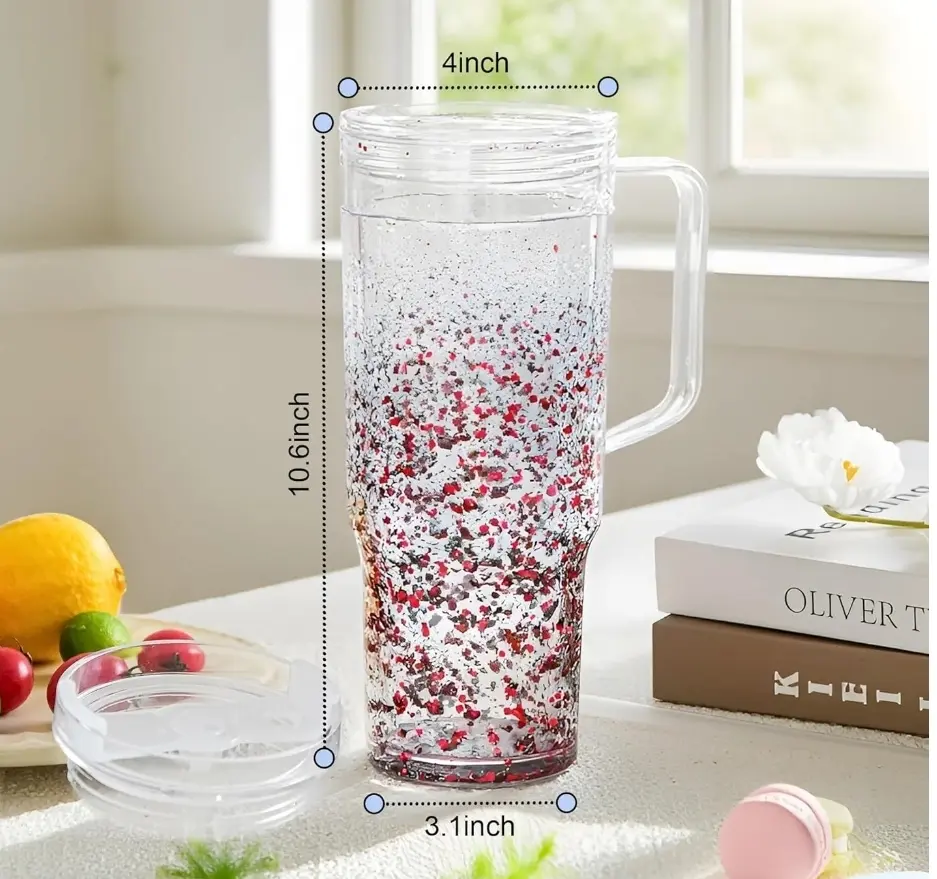 40 oz Snow Globe Tumbler 40 oz Snow Globe Tumbler