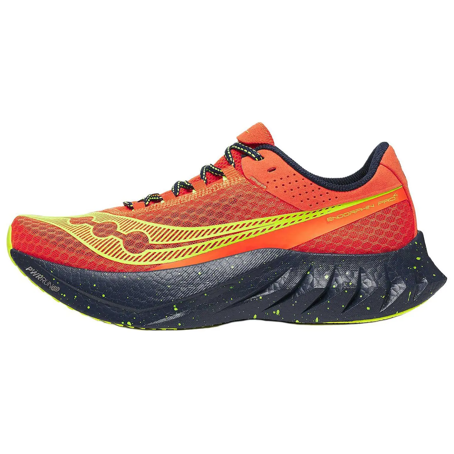 Saucony Endorphin Pro 4 Men's Low-Cut Running Shoes with Comfort, Grip, and Durability in Red and Blue Trending Shoes, House White Official Shoes to Get / Maison Mihara