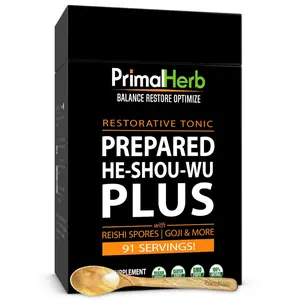 He Shou Wu Plus Aged Prepared Root Extract Powder 30:1 - Supports Healthy Aging, Hair Growth & Strength - Supplement, Healthcare Natural Tea Supplement Edible Fitness Dietary