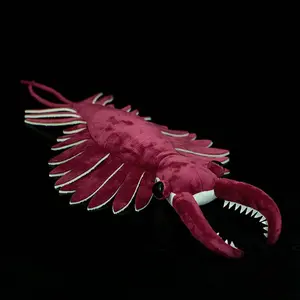 Anomalocaris Plush Toy Stuffed Animal Realistic Simulation Shovel-shaped Shrimp Original Paleontology Series Sea Creatures Model Doll Kids Gifts