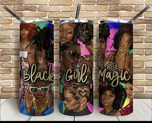 Black Girl Magic Tumbler