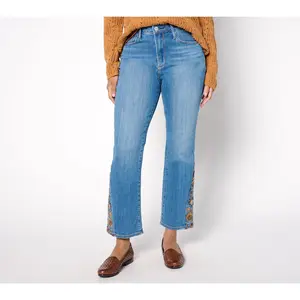 Driftwood Jeans Clara Ankle Flare Leg Jean - Zen Garden