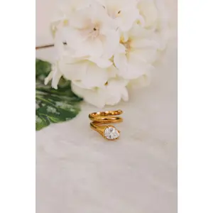 Labyrinth Ring - 18K Gold Plated