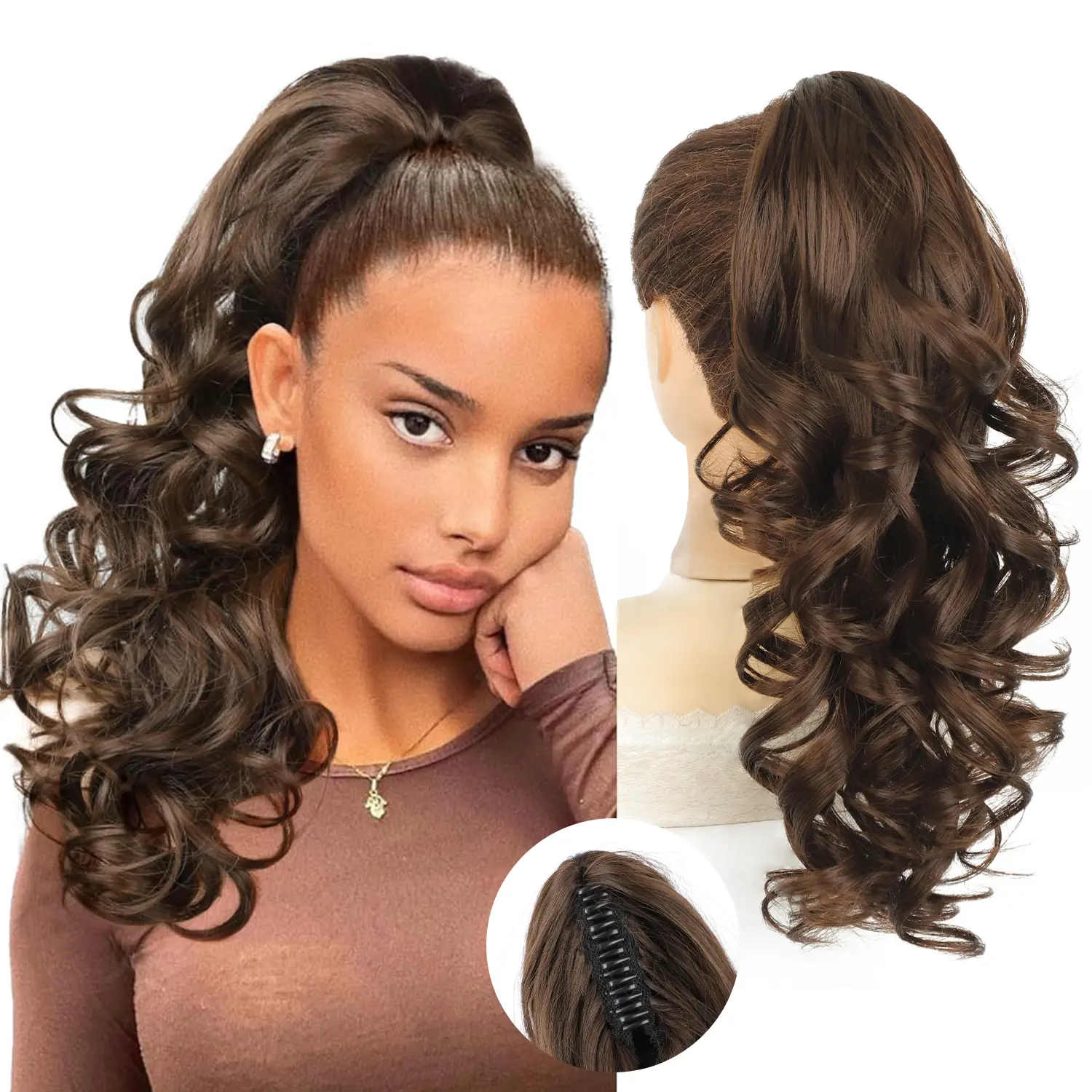 18inch Dark Chocolate Brown