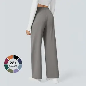 Halara Flex DayStretch High Waisted Pocket Straight Leg Work Pants #SwimWeek