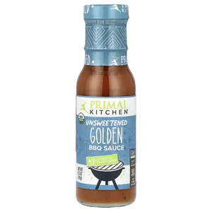 Primal Kitchen Golden BBQ Sauce, Unsweetened, 8.5 oz (241 g)