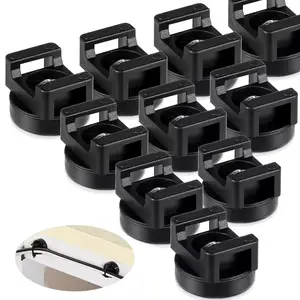 Magnetic Cable Clips (8PCS) – Heavy Duty Wire Organizer Mounts for Car, Desk & Garage Cable Management NONE