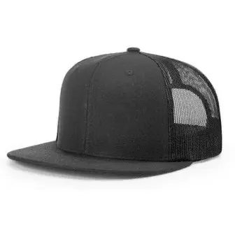 Black FlatBill SnapBack 112
