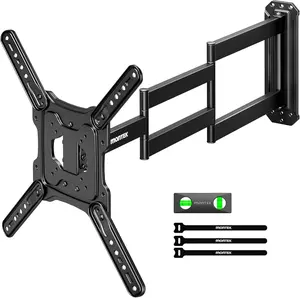 MonTek Long Arm TV Wall Mount for 23-65 Inch TVs, 29 Inch/37 Inch Long Extension TV Mount Swivel and Tilt, Full Motion Wall Mount Tv Bracket Fit Max VESA 400 x 400mm, Up to 77 lbs