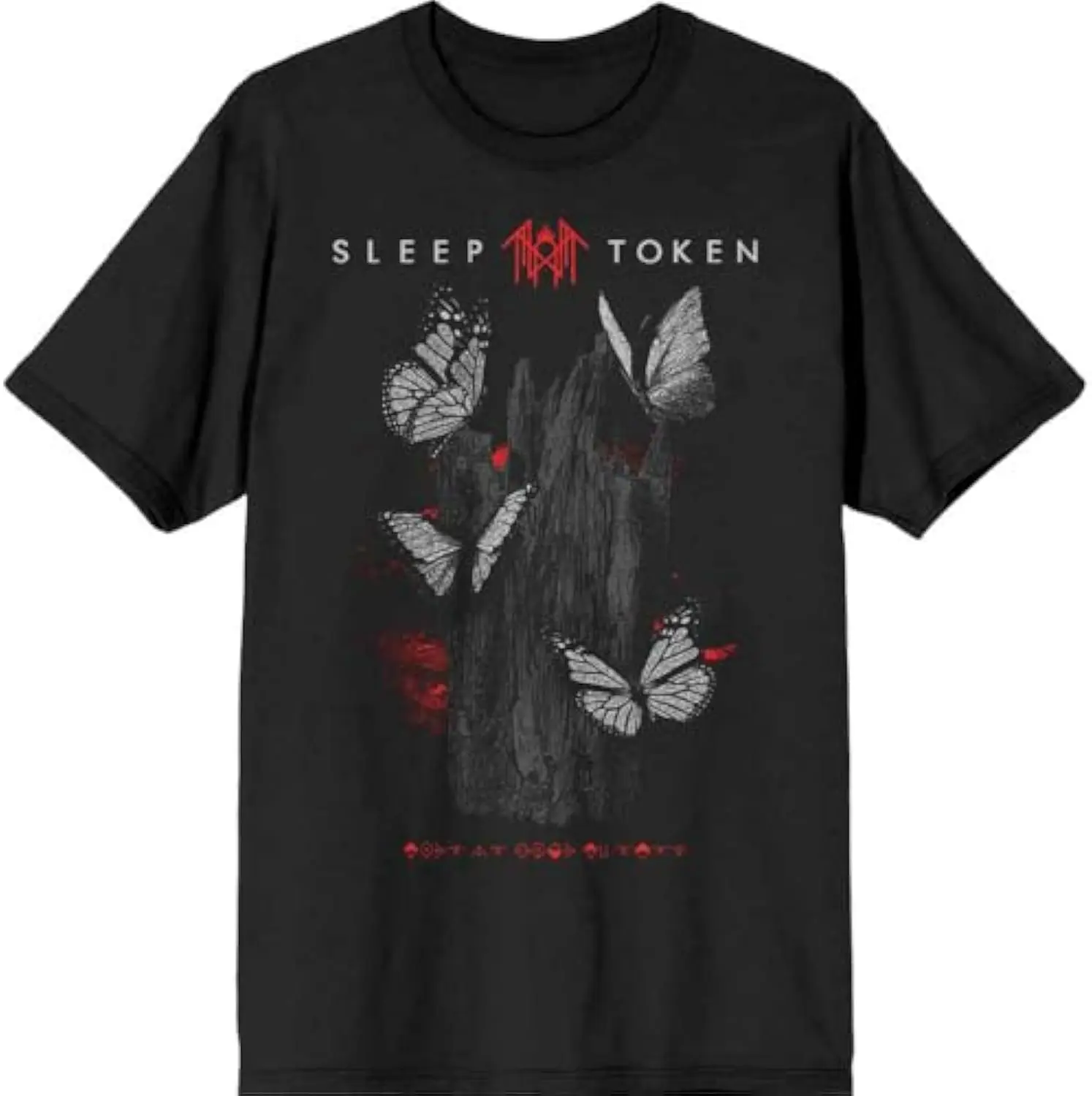 Sleep Token Comfort Colors T-shirt/Hoodie, Butterflies Band Crewneck Sweater   Tops Classic