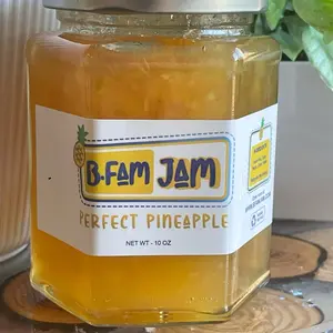 Perfect Pineapple 10 ounce jam by BFam Jam