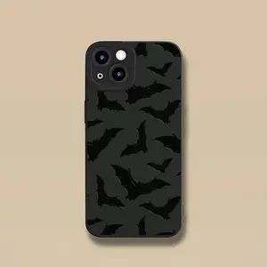 Batman Pattern Camera Protection Case for iPhone Models, Ideal Gift for Couples & Teens, Perfect Birthday & Christmas Present