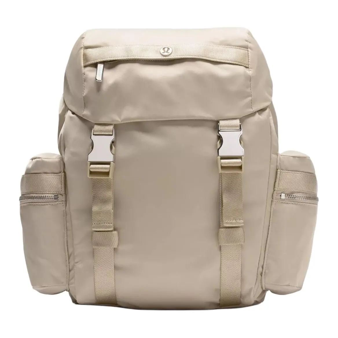 Lululemon Wunderlust 14L Mini Backpack with Logo in Nylon for Men and Women in Oak Brown