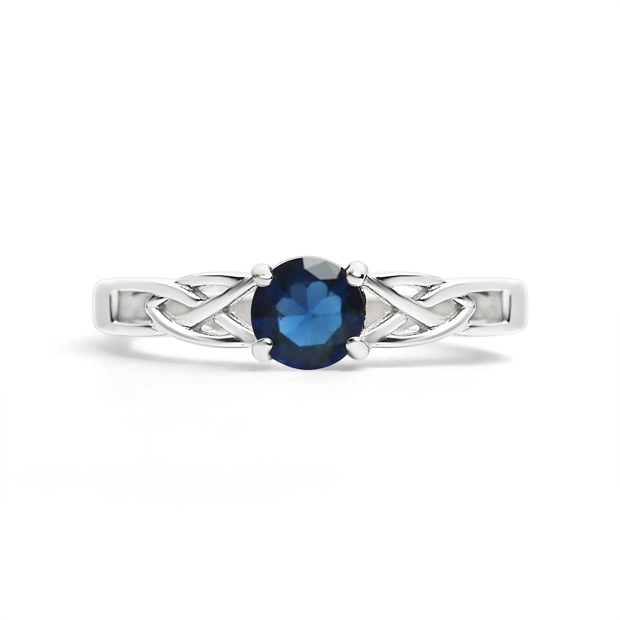 Stainless Steel Birthstone Rings - Cubic Zirconia September Birthstone Ring (Size 7), Cubic Zirconia Rings