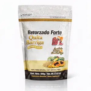 Reforzado Forte Herbal Fiber Blend Powder | Digestive Support Supplement with Papaya & Artichoke | 500g Resealable Pouch