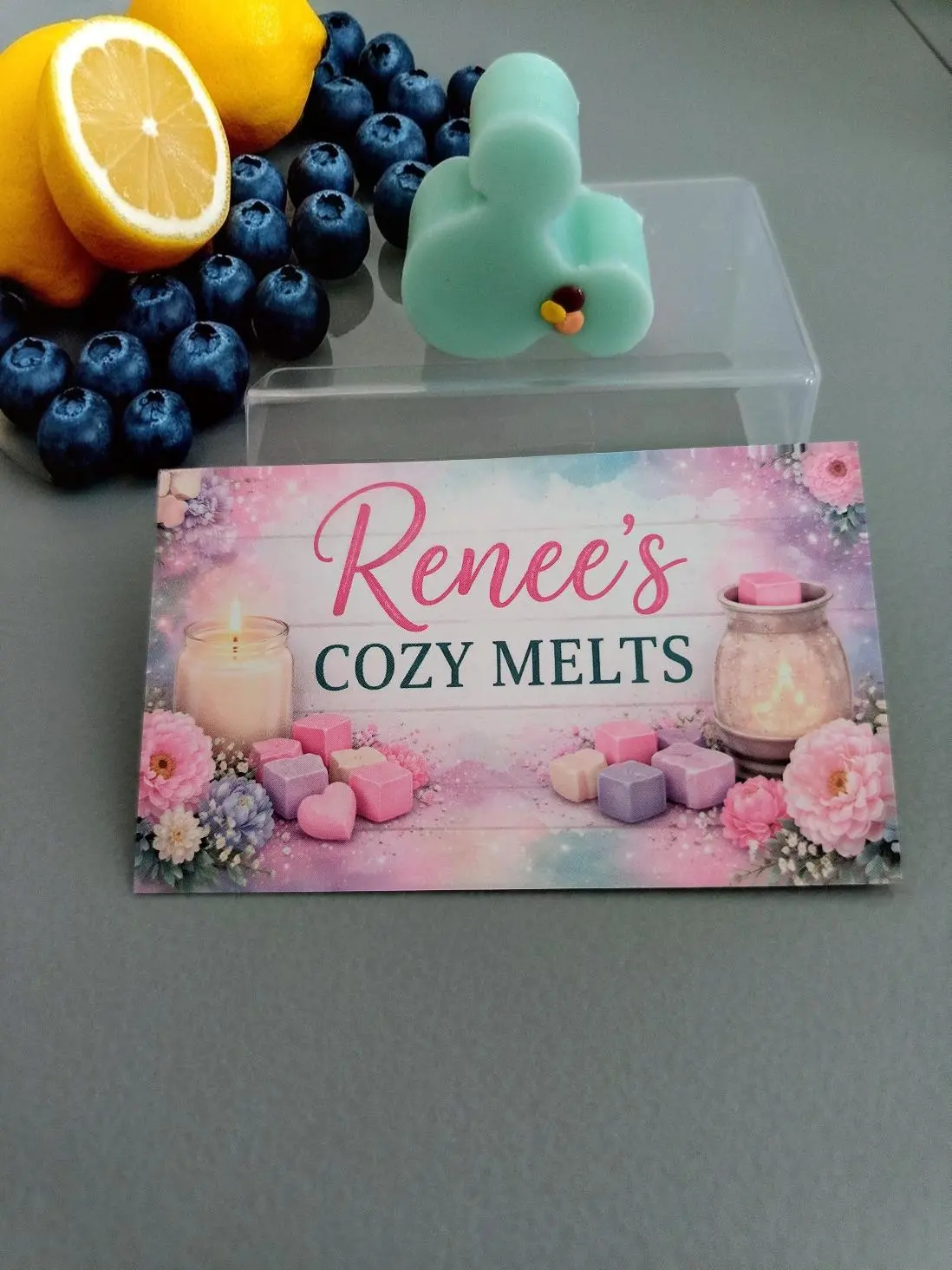 $4 Mini Bundle Lemon Blueberry Mouse Bites Candle Decor