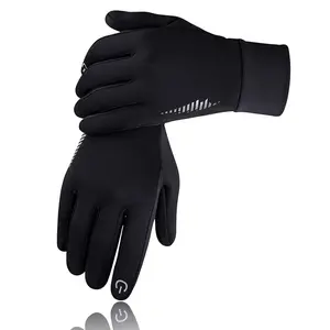 Touch Screen Winter Gloves - Unisex Thermal Warm Ski Liner, Gloves for Driving, Hiking, Running & Freezer Work