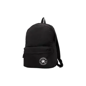 Converse Speed 3 Classic Durable Multifunctional Large-Capacity Polyester Backpack for Men and Women in Black