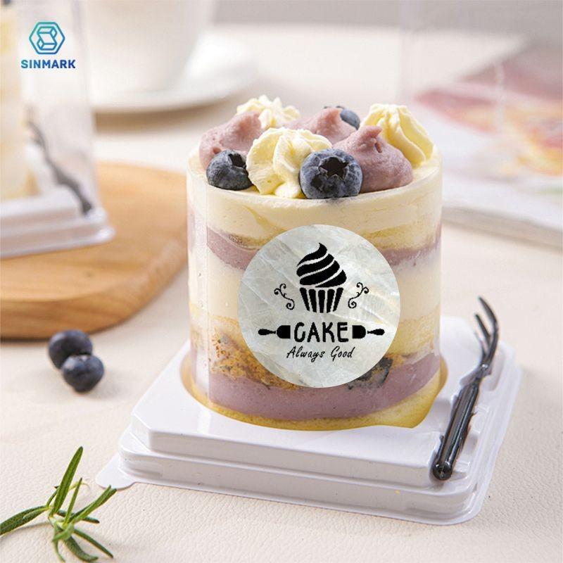 2 Rolls Round Thermal Labels, Self Adhesive Stickers, 50x50mm, Compatible with Sk58/sk20/sk35/sk45/m110 Printers, Ideal for Home Storage, Retail, DIY Crafts