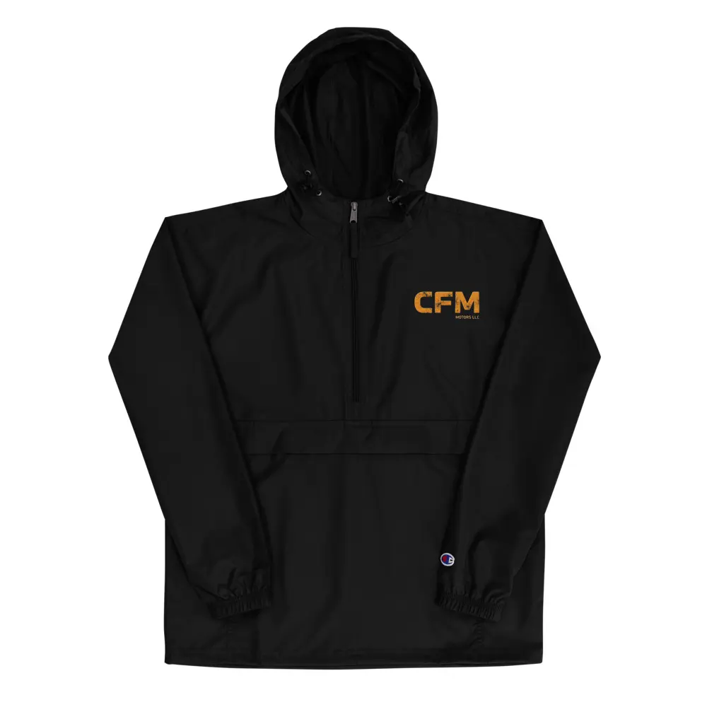 Embroidered Packable Windbreaker | Diesel Mechanic Jacket