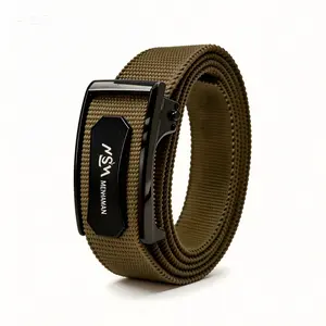 2026 Elastic Men’s Belt No Holes – Comfortable Stretch Fit with Zinc Alloy Buckle for All-Day Wear