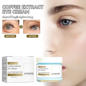 Jaysuing Coffee Firming Eye Cream Fading Wrinkle Dark Circles Firming Moisturizing Care Eye Cream