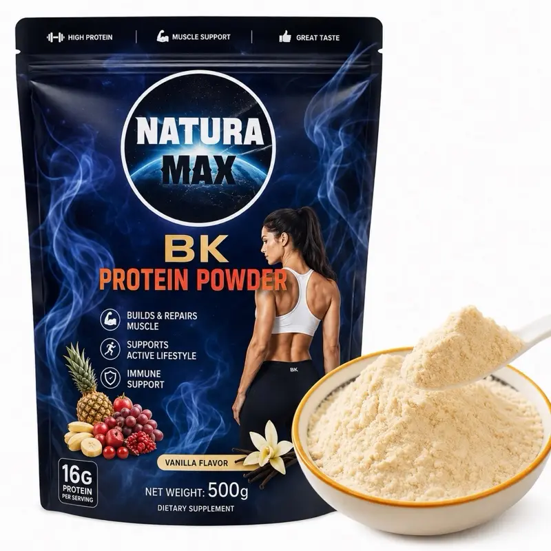 NATURA Nature's Finest Plant-Based Protein Vanilla Flavor 20g Per Serving No Added Sugar Dietary Supplement