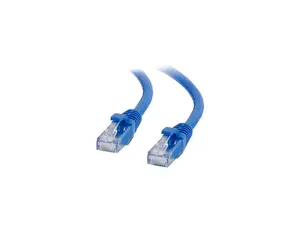 C2G 00695 Cat6a Cable - Snagless Unshielded Ethernet Network Patch Cable, Blue (7 Feet, 2.13 Meters)