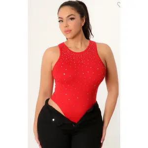 Frida Rhinestone Bodysuit