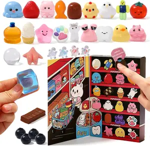 30Pcs taba Squishy Toys Party Favors for Kids 4-8 8-12 Silicone Stress Relief Fidget Toys Treasure Box Classroom Birthday Xmax Gifts fufu Squishy