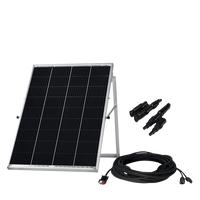 Rigid 100W Solar Panel w/ cable + Connectors