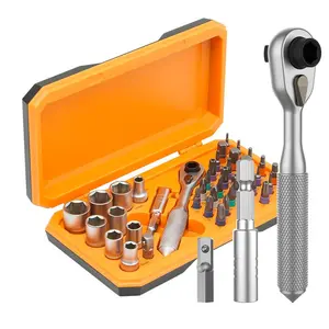 42 in 1 Precision Screwdriver Set, Portable Pen Manual Hand Tool Kit, Wireless Cordless Magnetic Mini Small Bit for Xiaomi Mobile Cell Phone Watch Repair