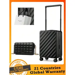 New store discount  22x14x9 Carry On Lage Hardside PC Aluminum Framed Travel Suitcase