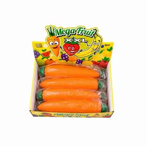 XXL Mega Fruits Carrot Squishy, Stress Relief Fidgeting Toy, Anxiety Relief Products for Adults, Kids, Teens, Decompression Squeeze Sensory Stress Reliever